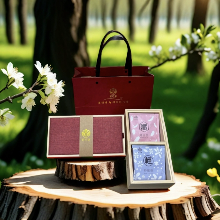 玥藏木緞御茶禮盒