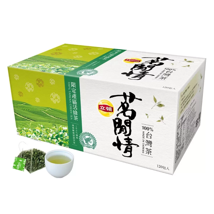 【茗閒情】台灣茶 活綠茶三角茶包