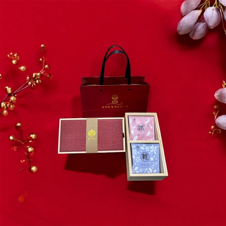 玥藏木緞御茶禮盒