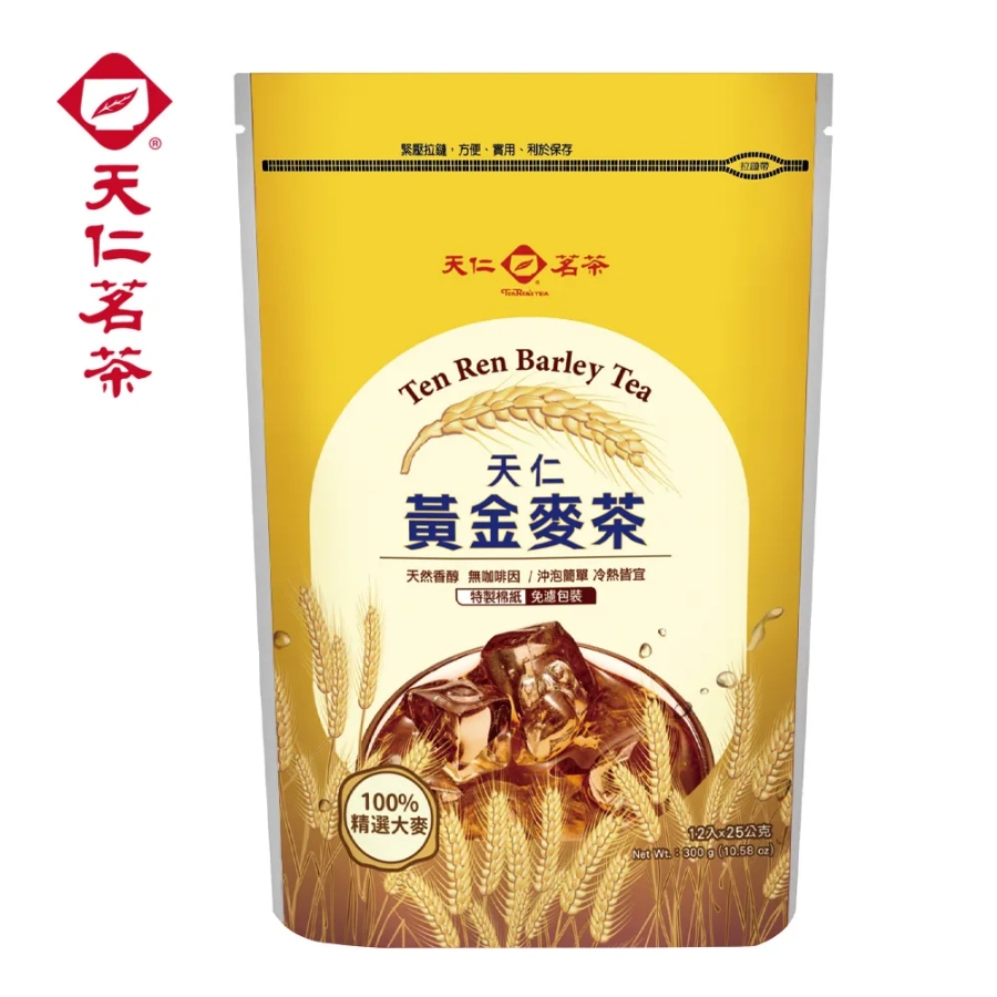 【天仁茗茶】天仁 黃金麥茶