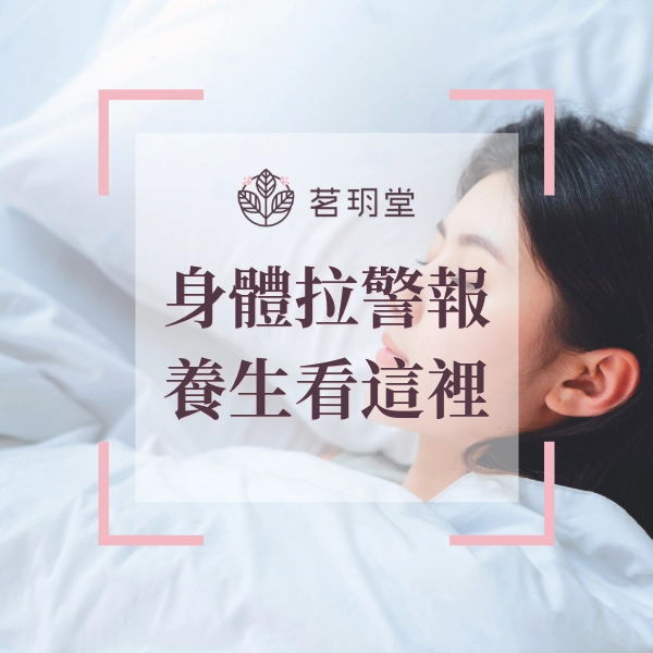 依身體需求找茶