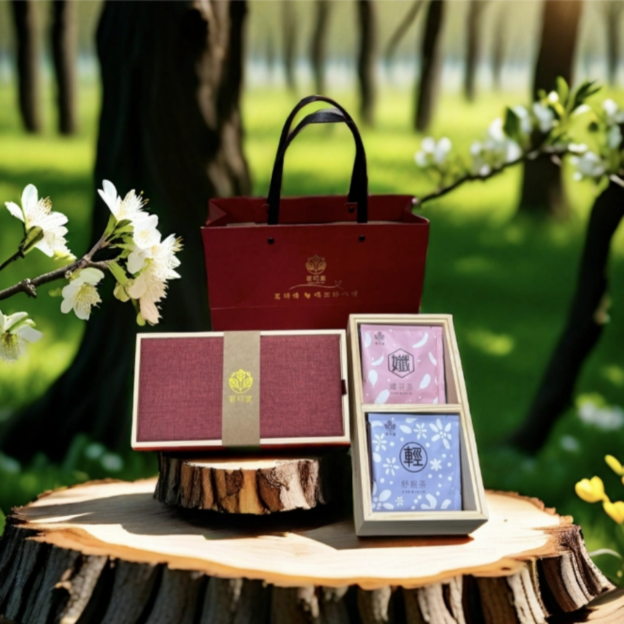 玥藏木緞御茶禮盒